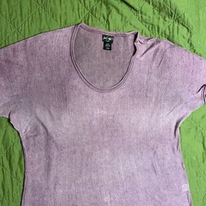 Lord and Taylor Woman violet tunic size 1X